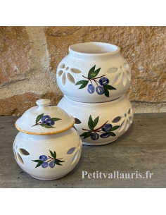 Conservateur en faience...