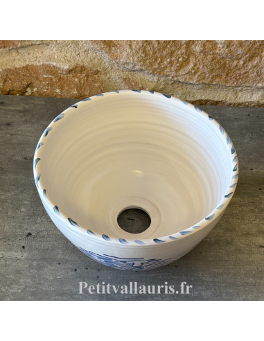 Mini Vasque bol ronde en faience...