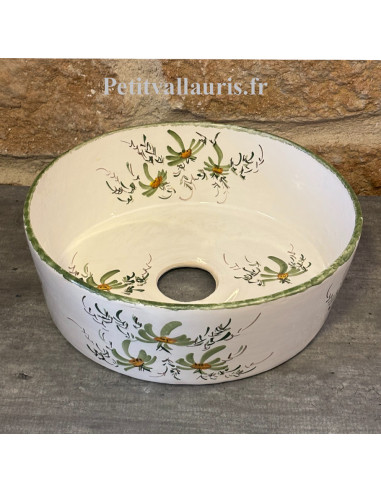 Petite vasque ronde à poser en...