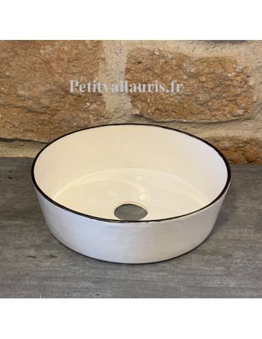 Petite vasque ronde à poser en...