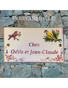 Grande plaque rectangulaire...