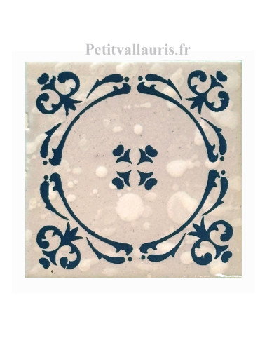 Carrelage mural en faience blanc...