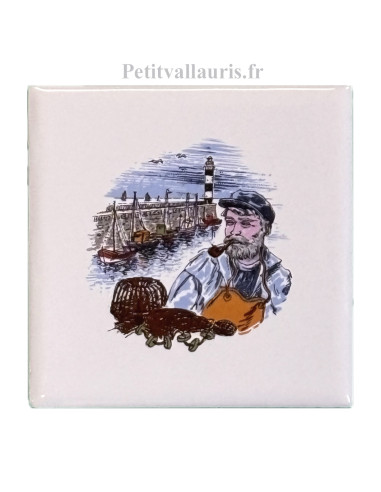 Carrelage mural en faience blanche...