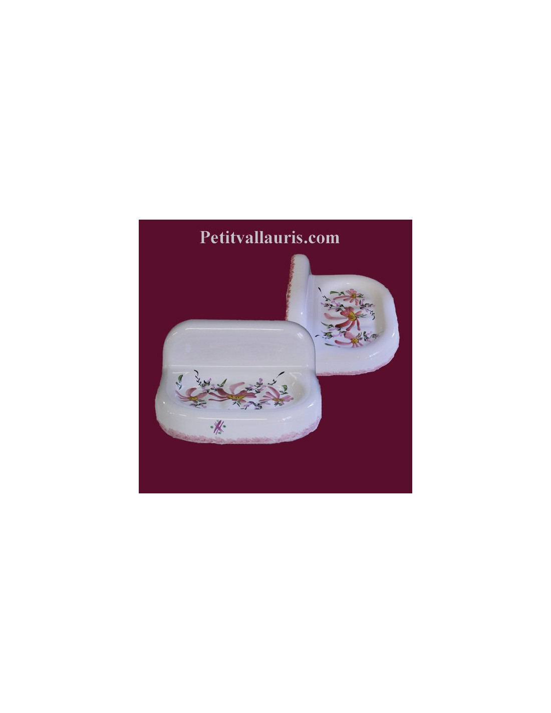 Porte-savon En Céramique Blanc – 12 X 7,8 X 3 Cm – Design épuré Pour Salle De Bain, Cuisine