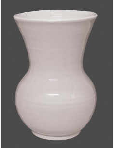 Vase en faïence blanche modèle Nadine Taille 1