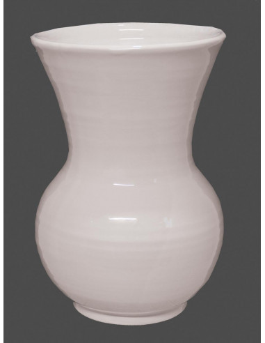 Vase en faïence blanche modèle Nadine Taille 1