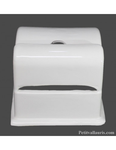 Dérouleur papier wc en porcelaine. achat en ligne.